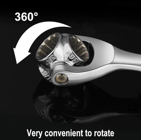 Universal Multi-Function 48-in-1 Stainless Steel Spanner