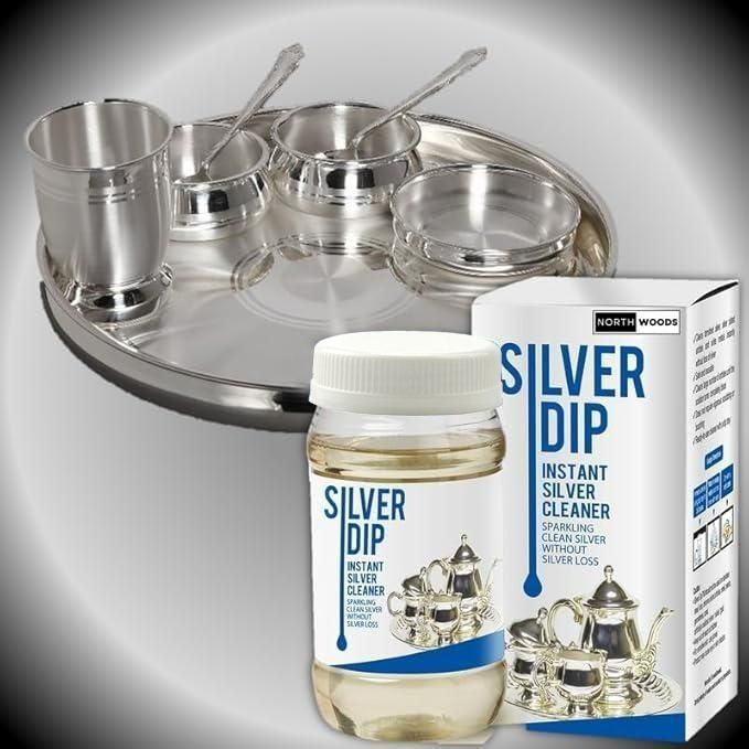 Dip Instant Silver Cleaner Liquid 300ml (Pack of 2)