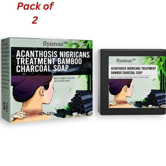 Acanthosis Nigricans Treatment Bamboo Charcoal Soap 100g (Pack of 2) ⭐️⭐️⭐️⭐️⭐️ 4.9/5