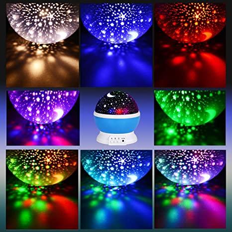 Star Master Dream Rotating Projector Lamp LED Romantic  with USB